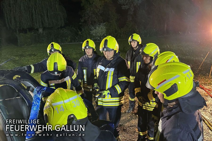 Ausbildung mit der Feuerwehr Mittenwalde